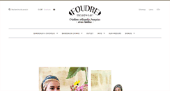 Desktop Screenshot of foudre-turbans-shop.com