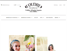Tablet Screenshot of foudre-turbans-shop.com